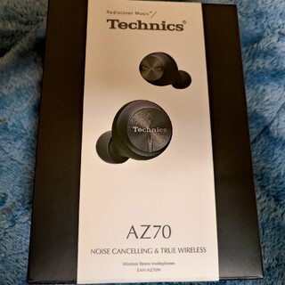 パナソニック(Panasonic)のTechnics EAH-AZ70W-K ブラック(ヘッドフォン/イヤフォン)