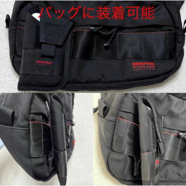 BRIEFING - 美品 USA製 BRIEFING PP-6 スマホホルダー ネイビー ...