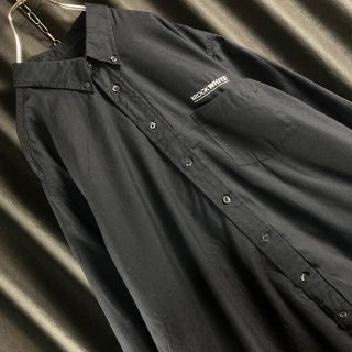 ディッキーズ(Dickies)の【アメリカ古着】ディッキーズ　企業刺繍ロゴ　ボタンダウン長袖ワークシャツ(シャツ)