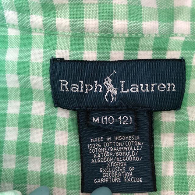 Ralph Lauren(ラルフローレン)のアメリカ購入ラルフローレン10〜12シャツTOMMYムチャチャ古着ヴィンテージ キッズ/ベビー/マタニティのキッズ服男の子用(90cm~)(ブラウス)の商品写真