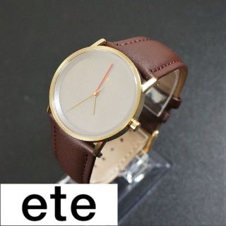 エテ(ete)の【稼働品】　ete レディース腕時計　電池,ベルト交換済(腕時計)