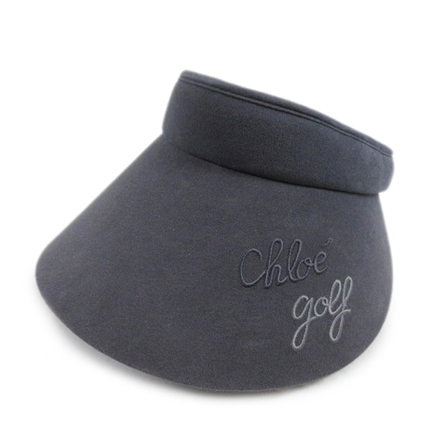 Chloe(クロエ)のクロエ CHLOE GOLF ゴルフ サンバイザー ロゴ 刺繍 キャップ 帽子 レディースの帽子(その他)の商品写真
