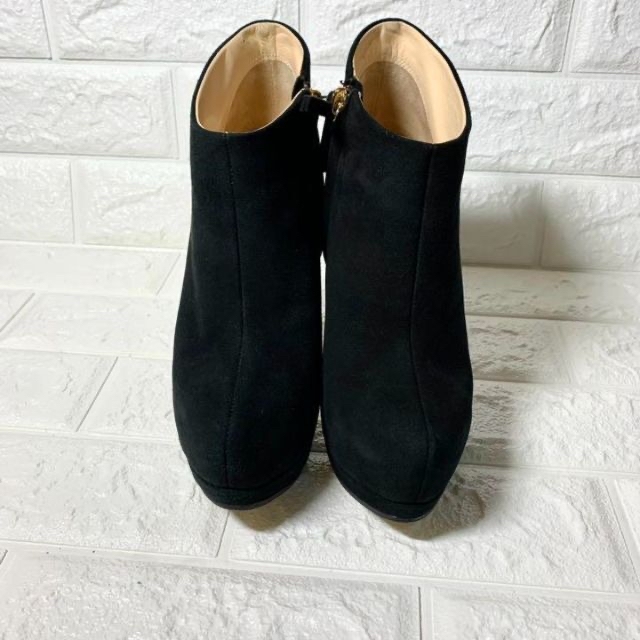 安い直営店 美品 ジュゼッペザノッティ スエード ハイヒール ブーティ