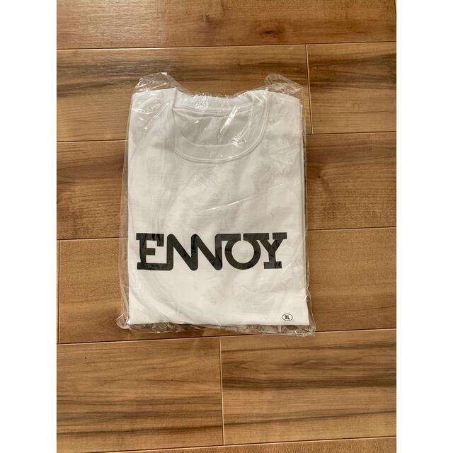 1LDK SELECT(ワンエルディーケーセレクト)のennoy Long Sleeve Logo T-Shirts white XL メンズのトップス(Tシャツ/カットソー(七分/長袖))の商品写真