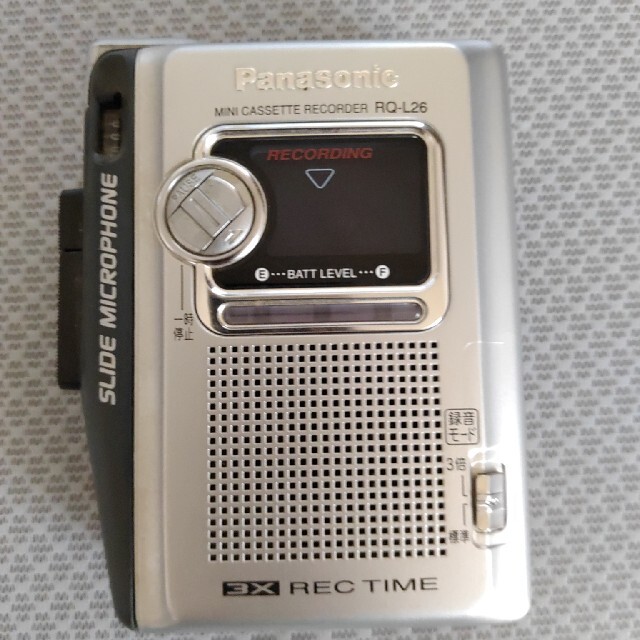 感謝価格】 同梱品Panasonic カセットプレーヤー RQ-L26 動作品 elipd.org