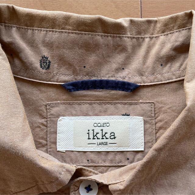 ikka(イッカ)のメンズ Ｌサイズ / ikka イッカ　長袖シャツ メンズのトップス(シャツ)の商品写真