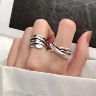 silver ring シルバーリング 2点セット(リング(指輪))