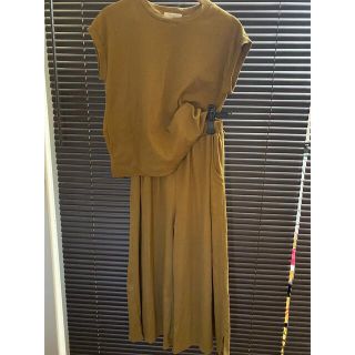 ショコラフィネローブ(chocol raffine robe)のノースリーブ　パンツ　セットアップ(セット/コーデ)