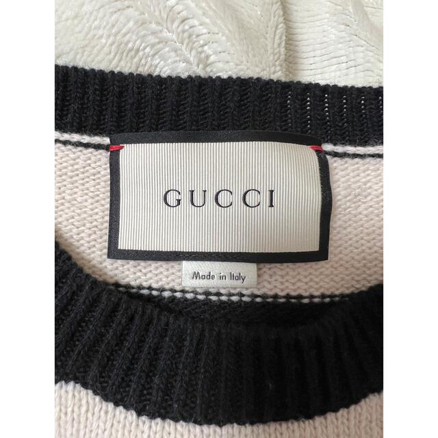 【限定商品】GUCCI SNOOPY ウッドストック ボーダーニット