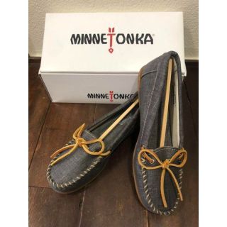 ミネトンカ(Minnetonka)のミネトンカ MINNETONKA Canvas Black 25.5cm(バレエシューズ)