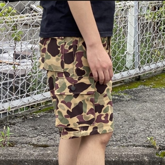 THE REAL McCOY’S(ザリアルマッコイズ)の定価以下 ザリアルマッコイズ BEO GAM CAMOUFLAGE SHORTS メンズのパンツ(ショートパンツ)の商品写真