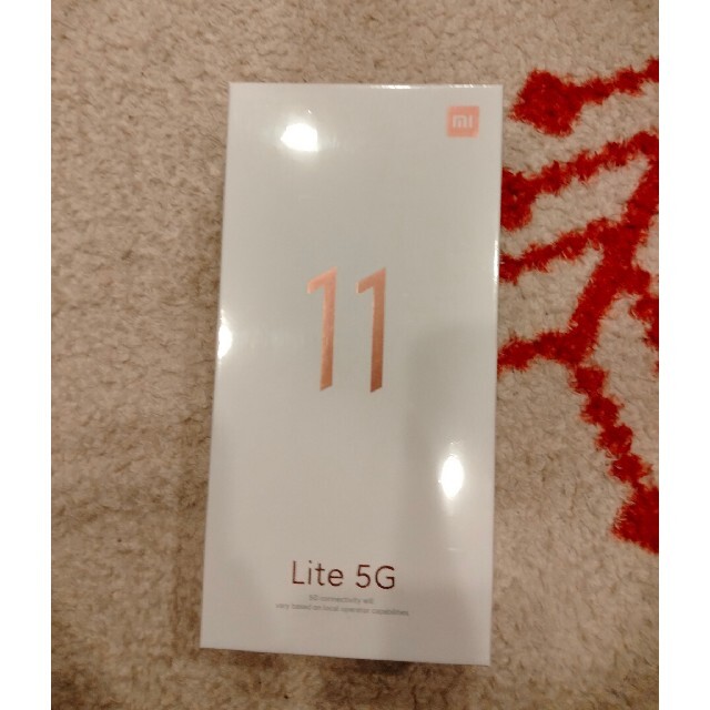 Xiaomi Mi 11 Lite 5G トリュフブラック スマホ/家電/カメラのスマートフォン/携帯電話(スマートフォン本体)の商品写真