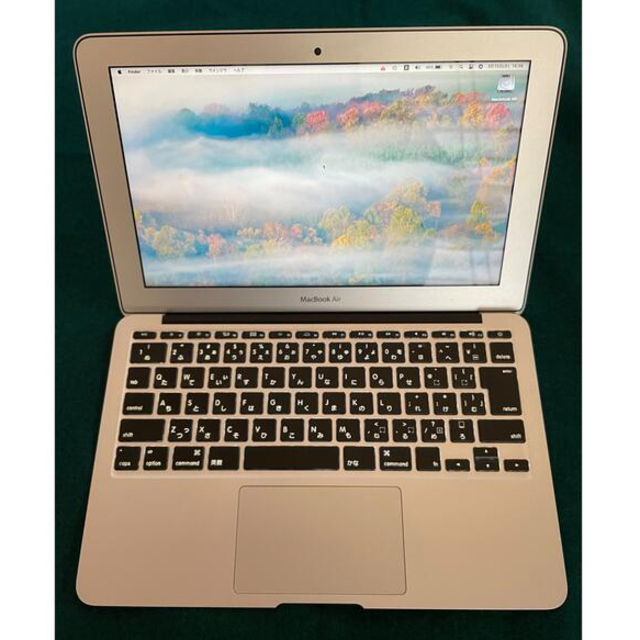 液晶割れはしていません[Apple] MacBook Air 11インチ Mid2013