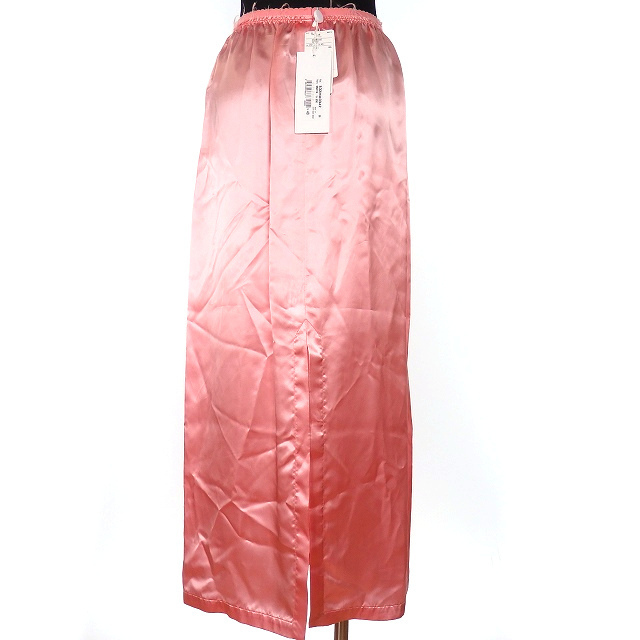 MM6(エムエムシックス)のエムエムシックス MM6 マルタンマルジェラ 20SS サテン ロング スカート レディースのスカート(ロングスカート)の商品写真