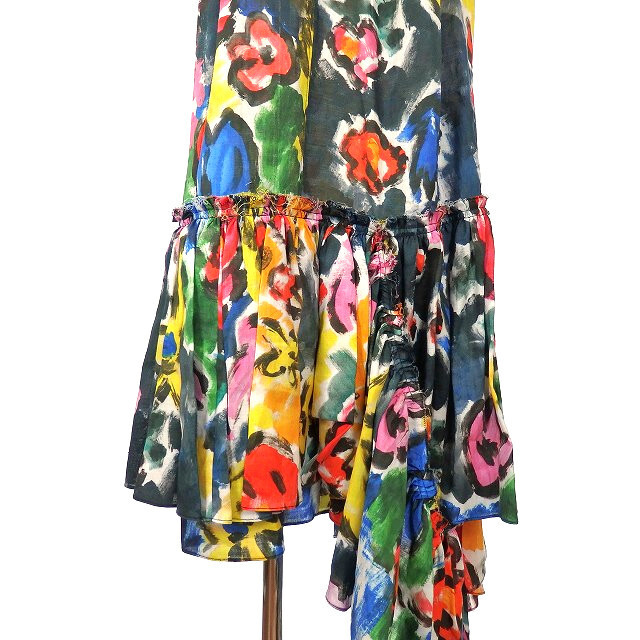 フローラル Marni リネン ワンピース チュニック 花柄の通販 by
