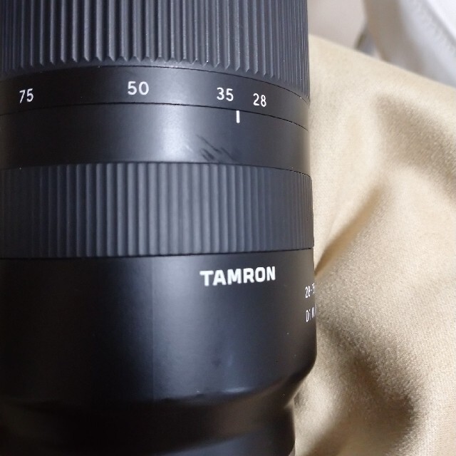 TAMRON(タムロン)のEマウント・TAMRON 28-75F2.8 Di III RXD スマホ/家電/カメラのカメラ(レンズ(ズーム))の商品写真