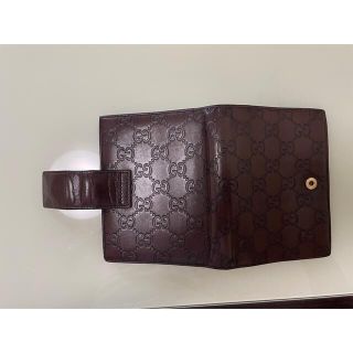 グッチ(Gucci)のGUCCIシステム手帳　レザーカバー(手帳)