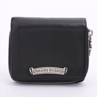 クロムハーツ(Chrome Hearts)のクロムハーツ スクエアジップビル レザー×925   ユニセックス その他(その他)