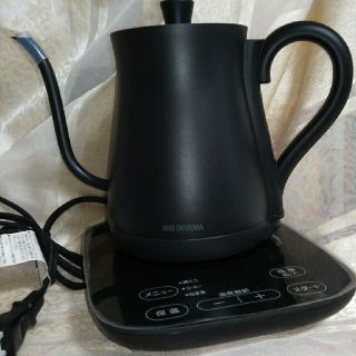 アイリスオーヤマ(アイリスオーヤマ)のアイリスオーヤマ電気ケトル600ml　IKE-C600T(電気ケトル)