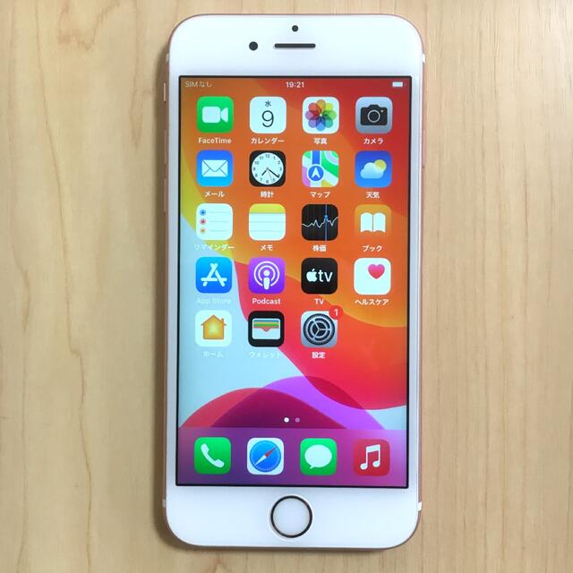 美品 iPhone 6s SIMフリー 16GB バッテリー良好 完動品