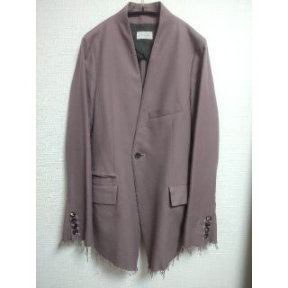 BED J.W. FORD - 【交渉可】BED j.w. FORD Lapel Less Jacket 0の通販