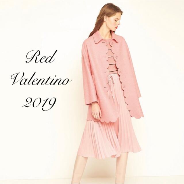 RED VALENTINO - RED VALENTINO♡ 2019年 プリーツスカート ピンクの通販 by HAY's shop｜レッド