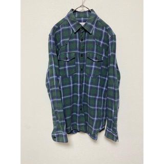 アダムエロぺ(Adam et Rope')のAdam et rope used check shirt green(シャツ)