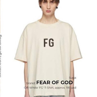 FEAR OF GOD - fear of god fog tシャツ フィアオブゴッド カットソー