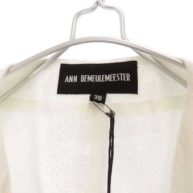 Ann Demeulemeester(アンドゥムルメステール)のアンドゥムルメステール ANN DEMEULEMEESTER ノースリーブ リネ レディースのトップス(シャツ/ブラウス(半袖/袖なし))の商品写真