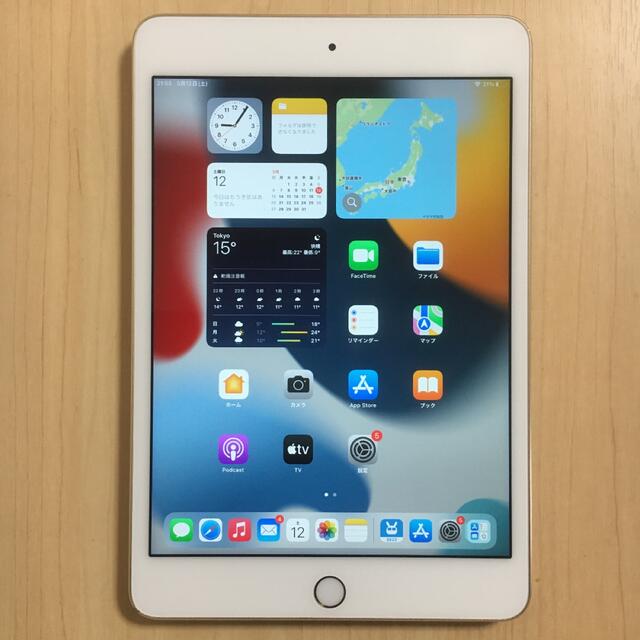 iPad - iPad mini 4 16GB Wi-Fi 100% iPad mini 4の通販 by ケビン's