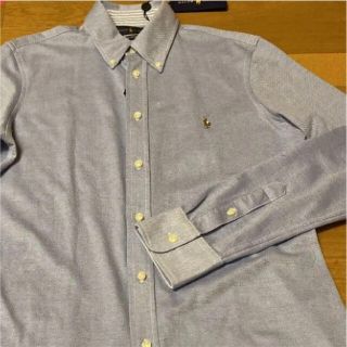 ラルフローレン(Ralph Lauren)の新品未使用　ラルフローレン 長袖シャツ　青　Ｌ(シャツ/ブラウス(長袖/七分))