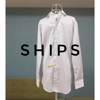 シップス(SHIPS)の【SHIPS】BLUストライプ長袖シャツ(シャツ)