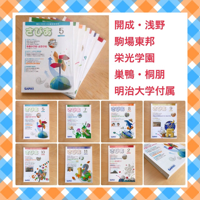 サピックス 中学受験 進学情報誌【さぴあ】超・難関校特集『男子受験生