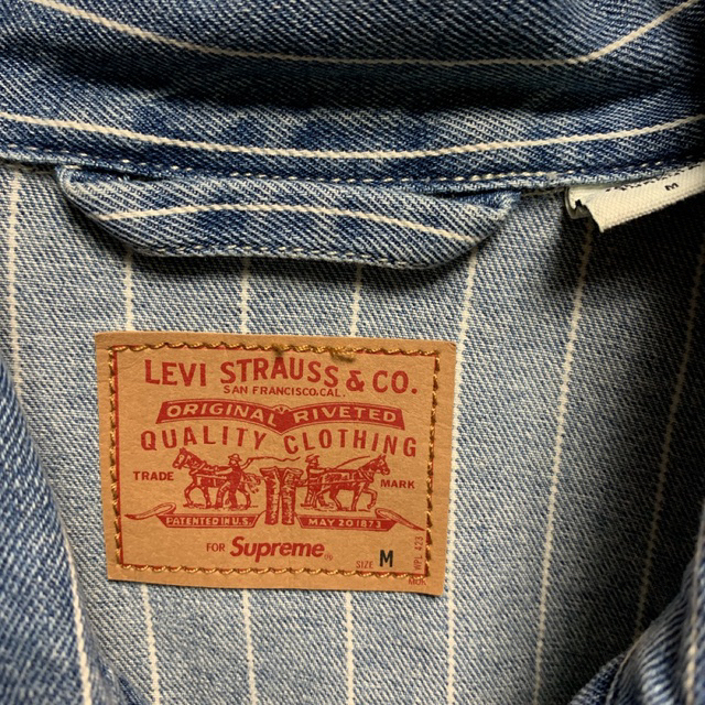 Levi's - supreme×Levis 常田大希着用 denim jacketの通販 by gold's