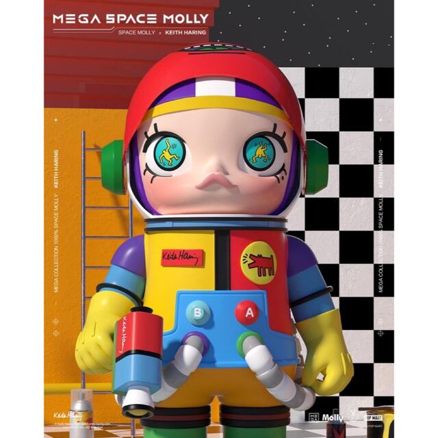 MEGA SPACE MOLLY × KEITH HARING 1000% - フィギュア