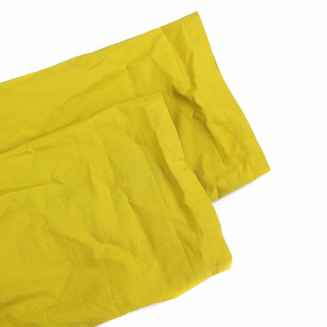 フォルテフォルテ ブラウス シャツ Vネック 長袖 0 S 黄色 イエロー 5