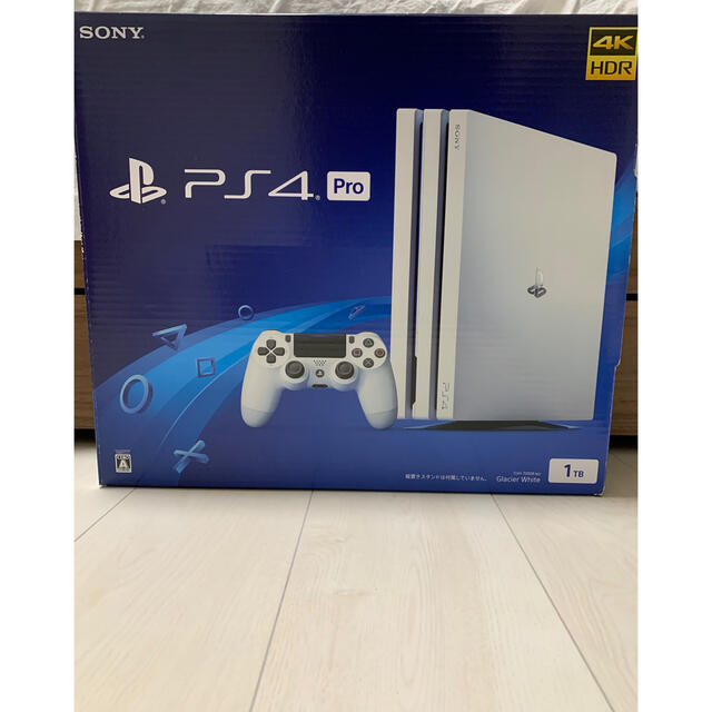 PS4 Pro CUH-7200BB02 1TB グレイシャーホワイト家庭用ゲーム機本体