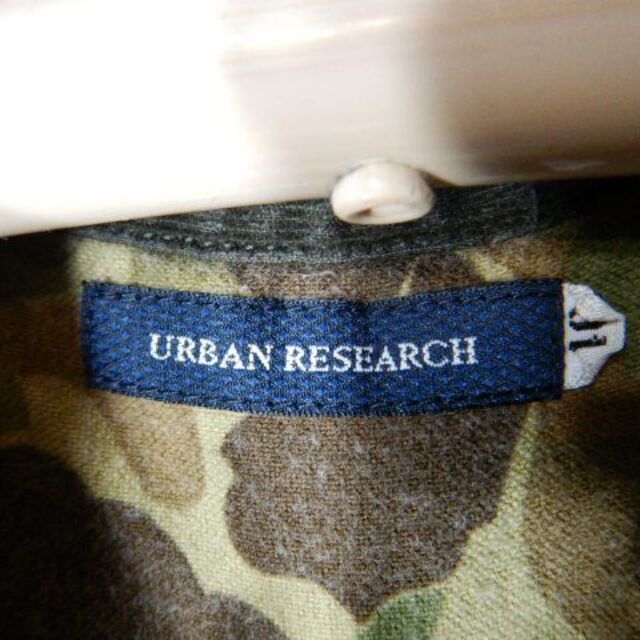 URBAN RESEARCH(アーバンリサーチ)のo5203　アーバン　リサーチ　長袖　迷彩柄　デザイン　シャツ　起毛仕上げ メンズのトップス(シャツ)の商品写真