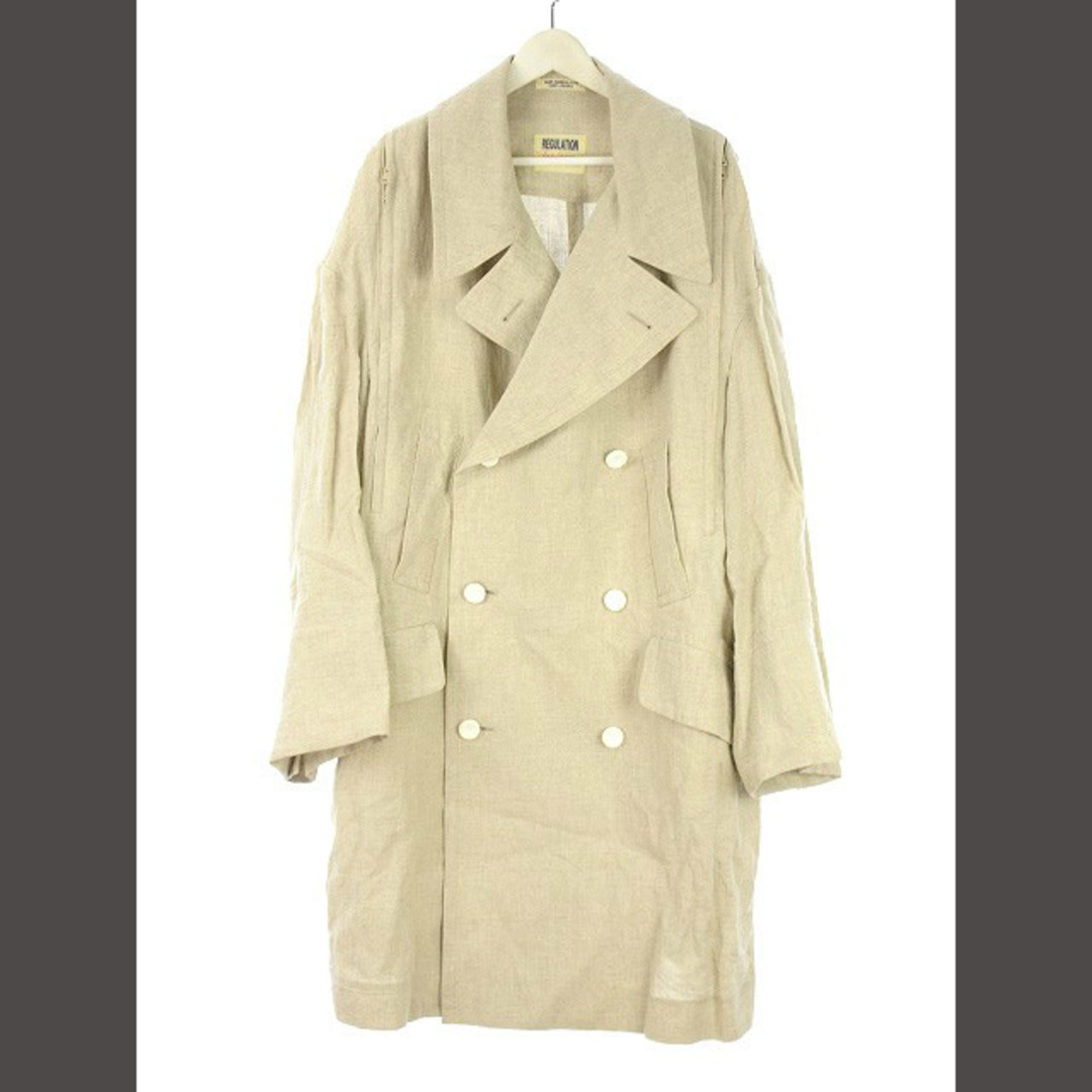 ワイズ リネン ベルトトレンチ コート y's linen trenchcoat