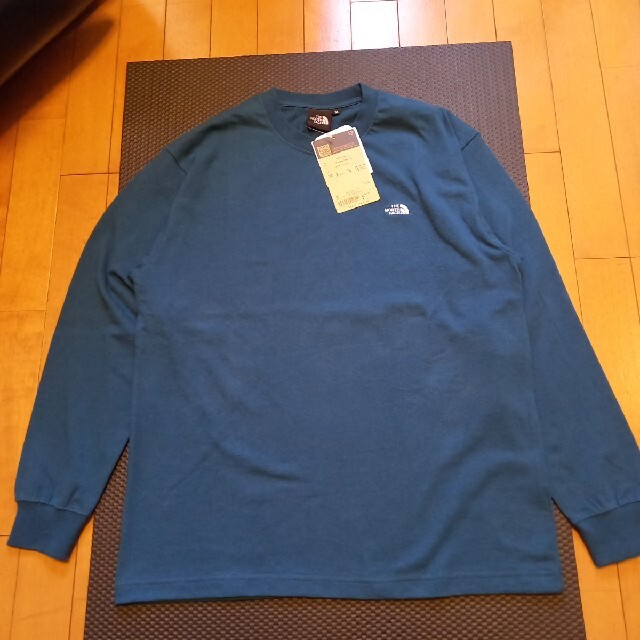 THE NORTH FACE(ザノースフェイス)のノースフェイス ロングスリーブヌプシコットンティー Cotton Tee M メンズのトップス(Tシャツ/カットソー(七分/長袖))の商品写真