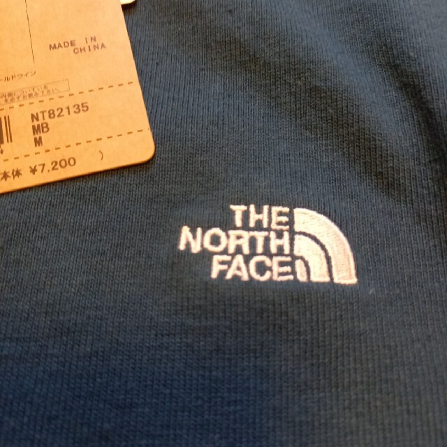 THE NORTH FACE(ザノースフェイス)のノースフェイス ロングスリーブヌプシコットンティー Cotton Tee M メンズのトップス(Tシャツ/カットソー(七分/長袖))の商品写真