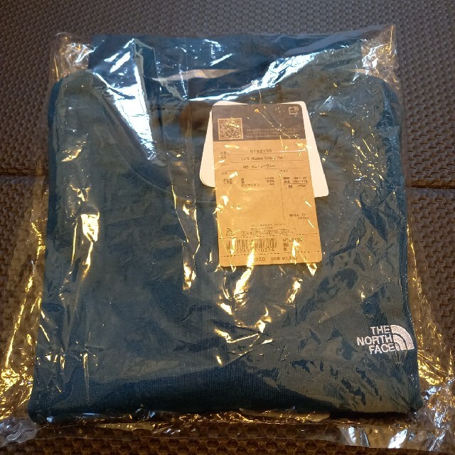 THE NORTH FACE(ザノースフェイス)のノースフェイス ロングスリーブヌプシコットンティー Cotton Tee M メンズのトップス(Tシャツ/カットソー(七分/長袖))の商品写真