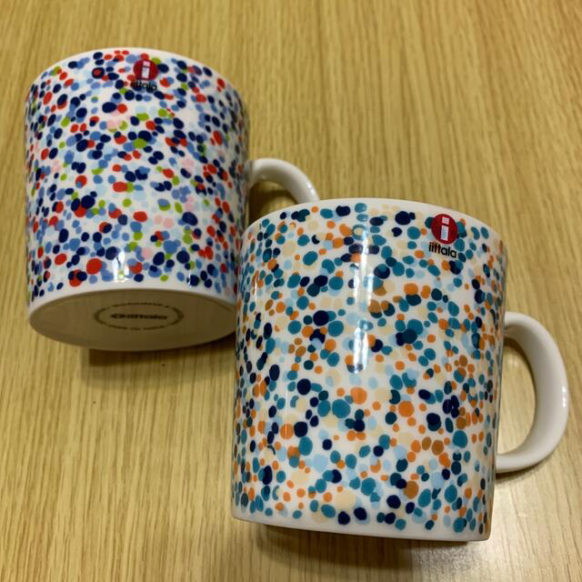 イッタラ ヘレ helle マグカップ oiva ターコイズ ブルー ペア2個 www ... 完売品 scope購入 helle アメジスト マグ