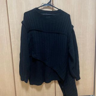 アメリヴィンテージ(Ameri VINTAGE)のAMERI Vintage  アシンメトリーニット(ニット/セーター)