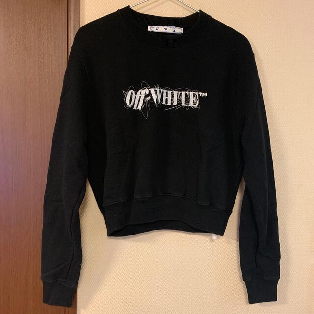 OFF-WHITE(オフホワイト)のOFF-WHITE オフホワイト ＊ 正規品スウェット レディースのトップス(トレーナー/スウェット)の商品写真