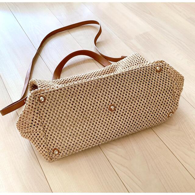 レア美品♡ザネラート・イタリア製ハンドクラフト機能性ハンドバッグ