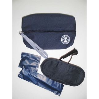 新品 全日空ANA 国際線アメニティNEALS YARDポーチ紺ニールズヤード
