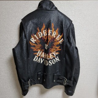 Harley Davidson - 【リアルレザー】ハーレーダビッドソン レザー 