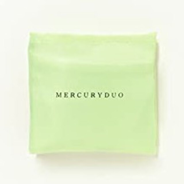 MERCURYDUO(マーキュリーデュオ)のMORE 付録 MERCURY DUO ライムグリーン エコバッグ レディースのバッグ(エコバッグ)の商品写真