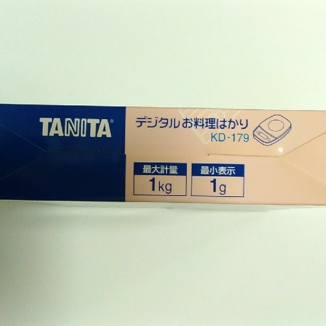 TANITA(タニタ)のTANITA タニタ　はかり　デジタルお料理はかり　KD-179 インテリア/住まい/日用品のキッチン/食器(調理道具/製菓道具)の商品写真